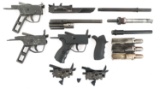 FIREARM PARTS LOT - STEN, UZI, & HK