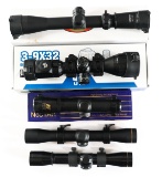 RIFLE SCOPES LOT OF 5