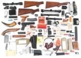 FIREARMS ITEMS, PARTS, & ACCESSORIES BONANZA LOT