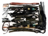LOT OF RIFLE SLINGS & STRAPS