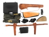 FIREARMS HOLSTERS, RIFLE SOCKS, & CASES