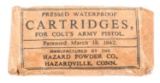 HAZARD POWDER CO .44 COLT ARMY PISTOL CARTRIDGES