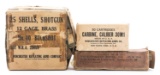 WWI - KOREA US MILITARY AMMUNITION 12GA, .30 & .45