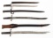 19th C. WORLD MILITARY BAYONETS & SHORT SWORD LOT