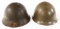 WWII & POST WAR IMPERIAL JAPANESE COMBAT HELMETS