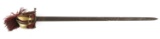 19TH C. SCOTTISH BASKET HILT BROAD SWORD