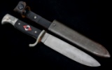WWII GERMAN HITLER YOUTH KNIFE RZM M7/118
