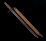 WWII IMPERIAL JAPANESE TYPE 30 BAYONET & SCABBARD