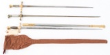 COLD WAR US MILITARY ACADEMY CADET SWORDS LOT OF 3