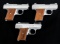 RAVEN ARMS MODEL MP-25 .25 CAL PISTOLS LOT OF 3