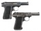SAVAGE MODEL 1907 PISTOLS FOR PARTS OR REPAIR