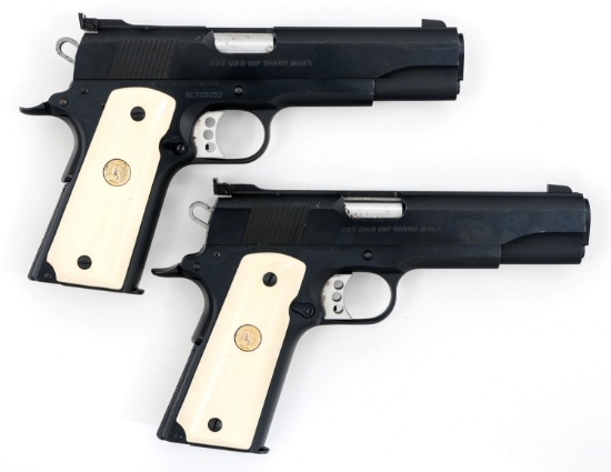 COLT GOLD CUP .45 ACP SEQUENTIAL PISTOL PAIR