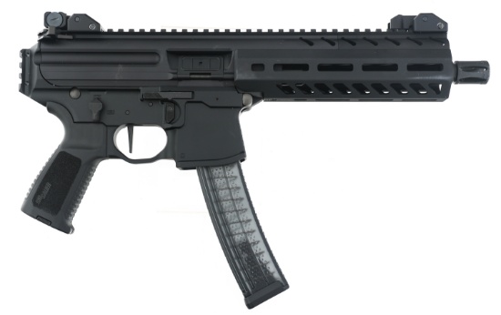 SIG SAUER MODEL MPX SEMI AUTO 9mm CALIBER PISTOL