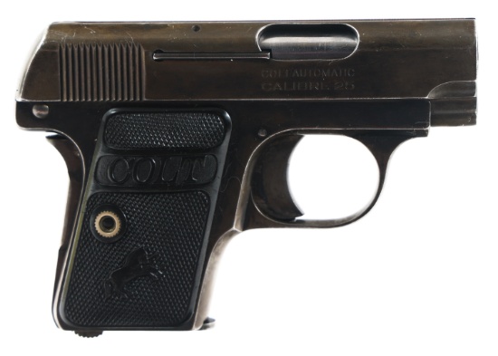 COLT MODEL 1908 POCKET HAMMERLESS .25 CAL PISTOL