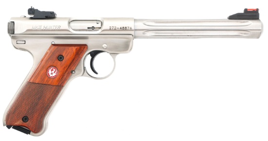 RUGER MK III HUNTER .22 LR CALIBER TARGET PISTOL