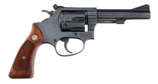 SMITH & WESSON MODEL 34-1 .22 LR CALIBER REVOLVER