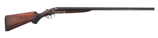 HOPKINS & ALLEN SIDE BY SIDE 12 GAUGE SHOTGUN