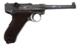 ENGRAVED DWM 1906 AMERICAN EAGLE LUGER 7.65 PISTOL