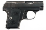 1912 COLT MODEL M1908 HAMMERLESS 25 CALIBER PISTOL