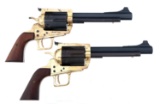 CENTURY MODEL 100 .45-70 REVOLVERS MATCHED PAIR
