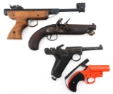 AIR PISTOL - FLARE PISTOL - FLINTLOCK PISTOL LOT
