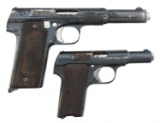 ASTRA 9mm PISTOLS FOR REPAIR LOT OF 2