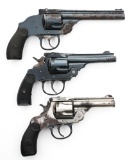 TOP BREAK REVOLVERS FOR PARTS OR REPAIR LOT OF 3