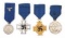 WWII GERMAN ARMY & POLICE LONG SERVICE MEDALS LOT