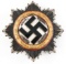 WWII GERMAN CROSS IN GOLD By ZIMMERMAN
