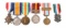 19th C. - WWI BRITISH & FRENCH MEDAL LOT OF 6