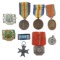 WWI VICTORY MEDALS & GERMAN - BAVARIAN BADGES