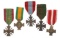 WWI & WWII FRANCE NETHERLANDS MILITARY MEDALS