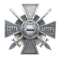 RUSSO-JAPANESE WAR PORT ARTHUR CROSS SILVER BADGE