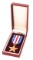 WWII USMC / USN SILVER STAR WITH MAROON CASE