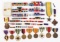 WWI - VIETNAM WAR US MILITARY MEDAL & RIBBON LOT