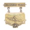 US MARINE CORPS 14K GOLD SHOOTING BADGE