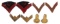 US CIVIL WAR - INDIAN WARS EPAULETS & CHEVRONS