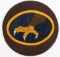 WWII AAF 33rd FIGHTER SQUADRON LEATHER PATCH