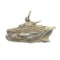 10K GOLD TANK PENDANT OR CHARM