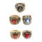 18K GOLD PLATED US MILITARY RINGS