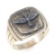 WWII 10K GOLD US ARMY AIR FORCE SIGNET RING