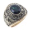 10K GOLD UNITED STATES NAVY 1971 SIGNET RING