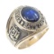 10K GOLD UNITED STATES NAVY SEABEES SIGNET RING