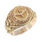 10K GOLD US AIR FORCES SIGNET RING