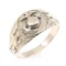 10K GOLD US MARINE CORPS SIGNET RING