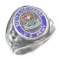 US ARMY 312th ENGINEERS COMPANY SILVER SIGNET RING
