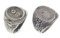 US MILITARY STERLING SILVER SIGNET RINGS