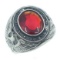WWII UNITED STATES ARMY SILVER SIGNET RING