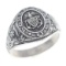 WWII UNITED STATES NAVY SILVER SIGNET RING