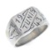WWII UNITED STATES TUNISIA 1944 THEATER MADE RING